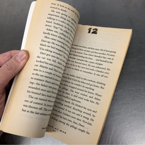 A Boy at War: A Novel of Pearl Harbor by: Harry Mazer, paperback book - Picture 4 of 6